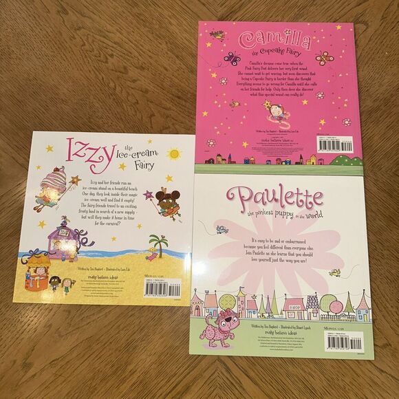 Lot of 3 Camilla the Cupcake Fairy, Izzy, Paulette Story Book By T Bugbird - Picture 2 of 2